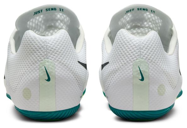 Nike Zoom Rival White/Green Men's Track &amp; Field Shoes