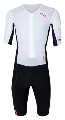 Huub Anemoi 3 22Plus Men's Triathlon Suit, White/Black