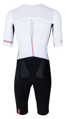 Huub Anemoi 3 22Plus Men's Triathlon Suit, White/Black