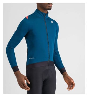 Chaqueta de manga larga Sportful Fiandre Pro Medium Azul para hombre