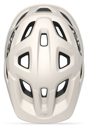 Helm Met Echo White Matte Bronze