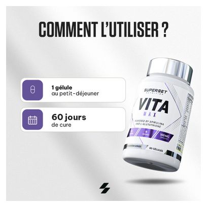 Vita Max (60 Caps) - Superset Nutrition - Multivitamines