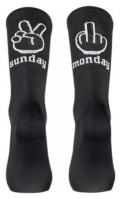 Chaussettes Northwave Sunday Monday Noir