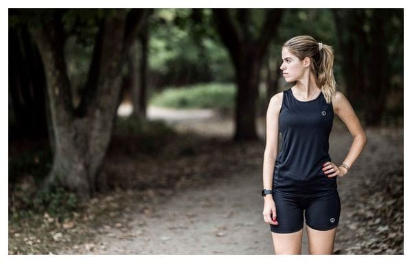 Debardeur Running Rogelli Core Femme Noir