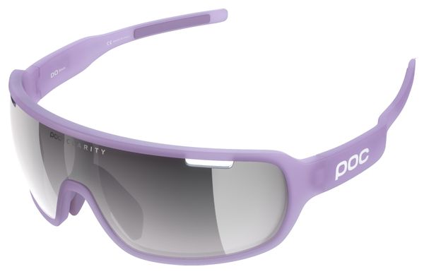 Lunettes Poc Do Blade Purple Quartz Translucent Violet Silver Mirror 