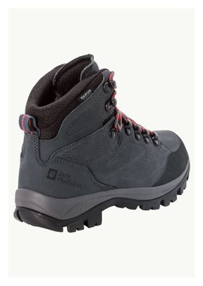 Jack Wolfskin Rebellion Texapore Mid Wanderschuhe Grau