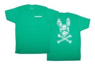 T-Shirt Manches Courtes Fairdale Jolly Rogers Heather Kelly Vert