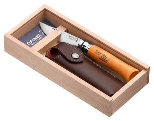 Opinel CARBONE N°08   étui ceinture