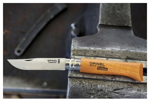 Opinel CARBONE N°08   étui ceinture