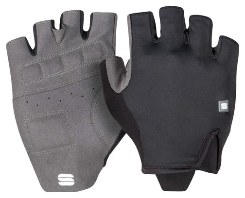 Sportful Guantes Cortos Matchy Negros