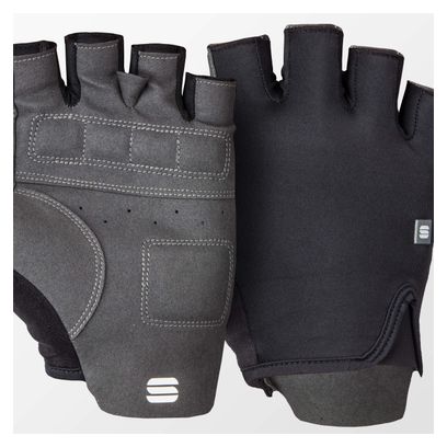 Sportful Matchy Kurze Handschuhe Schwarz