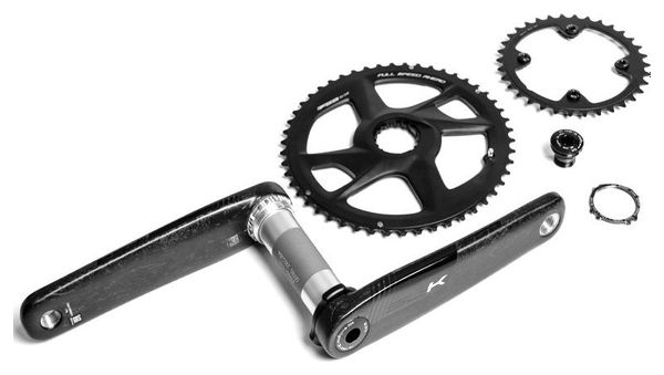 FSA SL-K Light Crankset, 52/34 Teeth, 12-speed, Black | Alltricks.com