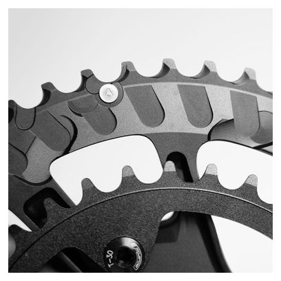FSA SL-K Light Crankset, 52/34 Teeth, 12-speed, Black | Alltricks.com