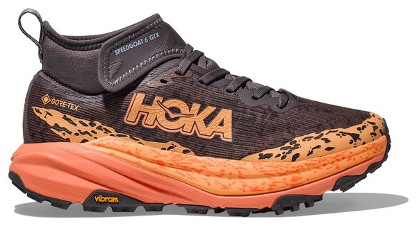 Chaussures Trail Hoka Speedgoat Mid GTX Violet/Corail Femme