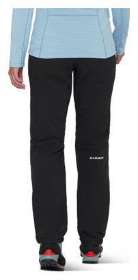 Pantaloni Mammut Taiss neri da donna