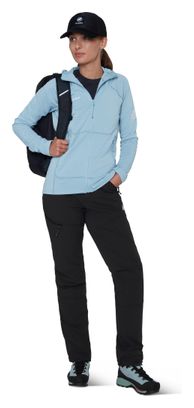 Pantaloni Mammut Taiss neri da donna