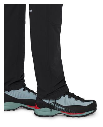 Pantaloni Mammut Taiss neri da donna