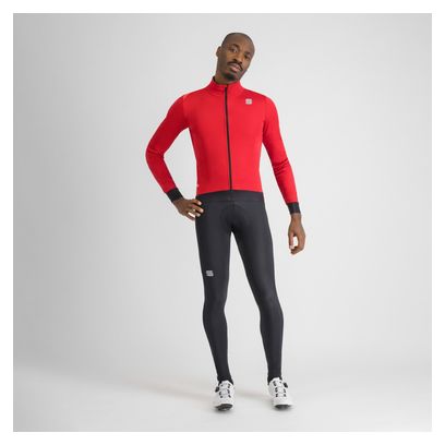 Chaqueta de manga larga Sportful Fiandre Pro Medium Roja para hombre