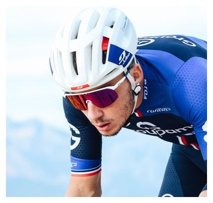 Lunettes Julbo Density Spectron HD 3 Blanc / Bleu - Groupama-FDJ