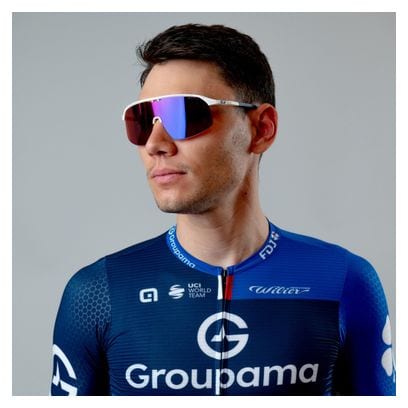 Lunettes Julbo Density Spectron HD 3 Blanc / Bleu - Groupama-FDJ