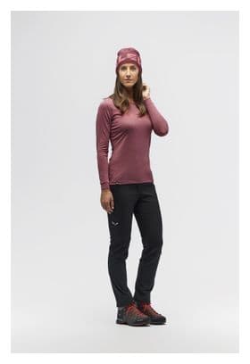Pantaloni Salewa Puez Orval 2 Durastretch da donna, nero