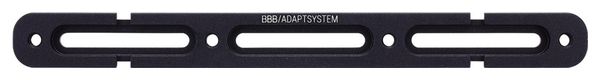 BBB AdaptRail Medium Bottle Cage Adapter Zwart
