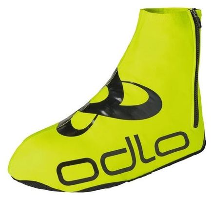 Odlo ZeroWeight Shoe Covers Fluorescent Yellow / Black