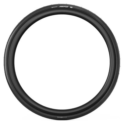 Continental Aero 111 700 mm Road Tiretto Tubeless Ready Pieghevole Vectran Breaker Vortex Generators ACT BlackChili