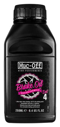 Líquido de frenos MUC-Off de alto rendimiento DOT 4 250 ml