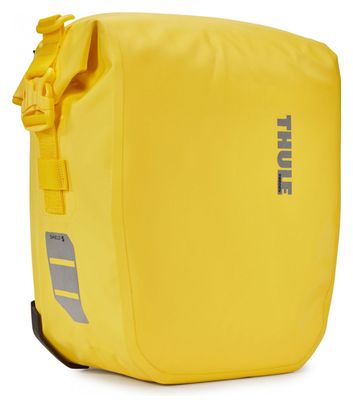 Par de bolsas para bicicleta Thule Shield Pannier 13L (26L) amarillo
