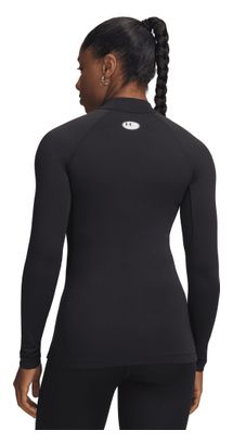 Under Armour ColdGear Kompressionsoberteil Schwarz Women