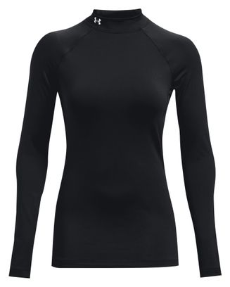 Under Armour ColdGear Kompressionsoberteil Schwarz Women