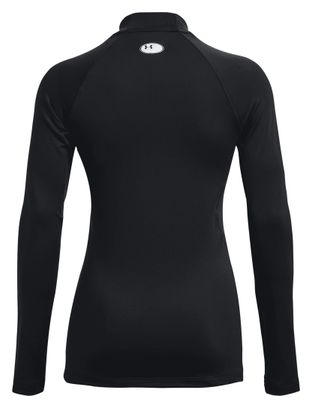 Under Armour ColdGear Kompressionsoberteil Schwarz Women