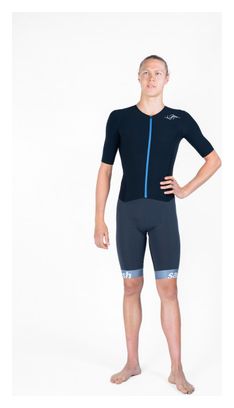 Sailfish Aerosuit Pro Dreifunktionsanzug Schwarz Blau