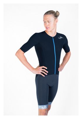 Sailfish Aerosuit Pro Tri-Suit Zwart Blauw