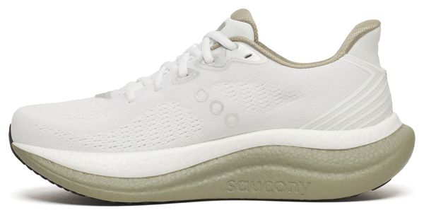 Saucony Triumph 23 Laufschuhe Weiß/Khaki Herren