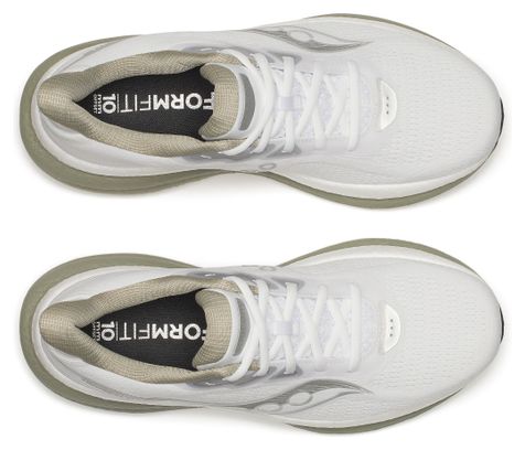 Saucony Triumph 23 Laufschuhe Weiß/Khaki Herren