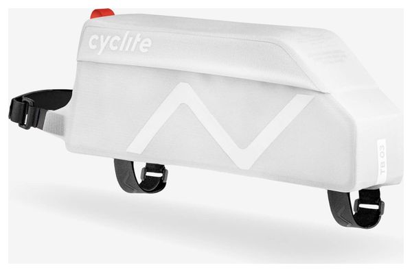 Sacoche de Cadre Cyclite Top Tube Bag Medium / 03 | 1.1 L | Gris Clair