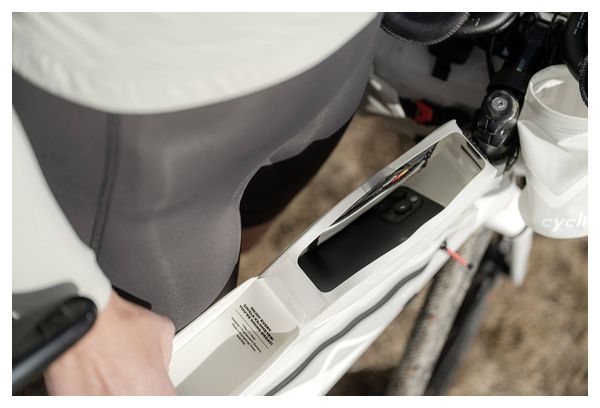 Sacoche de Cadre Cyclite Top Tube Bag Medium / 03 | 1.1 L | Gris Clair