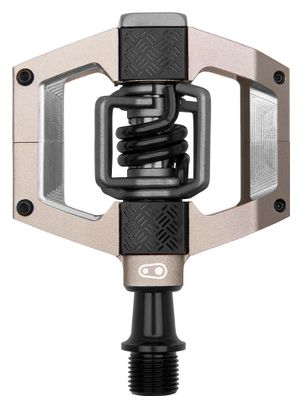 Pair of Crankbrothers Mallet Trail Pedals Champagne / Black