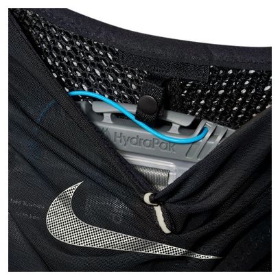 Nike Run 5L Trinkrucksack + 2 Flaschen 500 ml Schwarz Unisex
