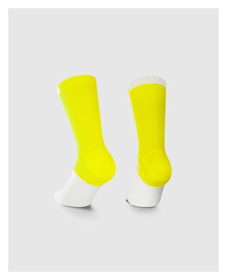 Assos GT Socks C2 Gelb/Weiß
