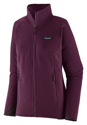 Chaqueta polar Patagonia R2 TechFace para mujer Morado