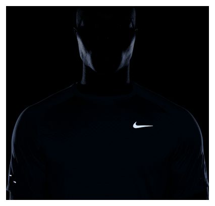 Nike Stride T-shirt met korte mouwen voor heren, blauw