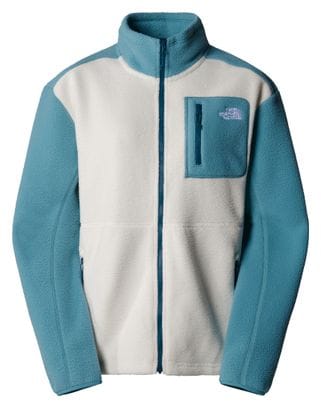 Forro polar The North Face YumioriFull Zip para mujer Blanco/Azul