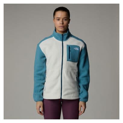 The North Face Yumiori Full Zip Women's Fleece White/Blue