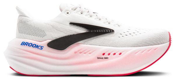 Chaussures Running Brooks Glycerin Max Blanc/Rose Femme