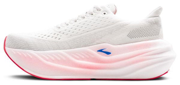 Chaussures Running Brooks Glycerin Max Blanc/Rose Femme