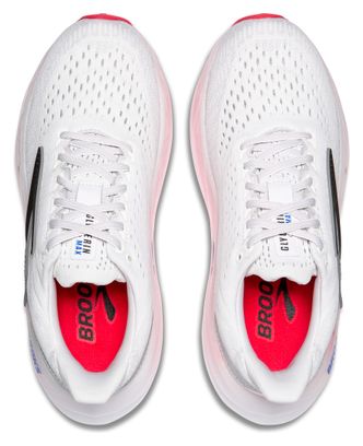 Chaussures Running Brooks Glycerin Max Blanc/Rose Femme