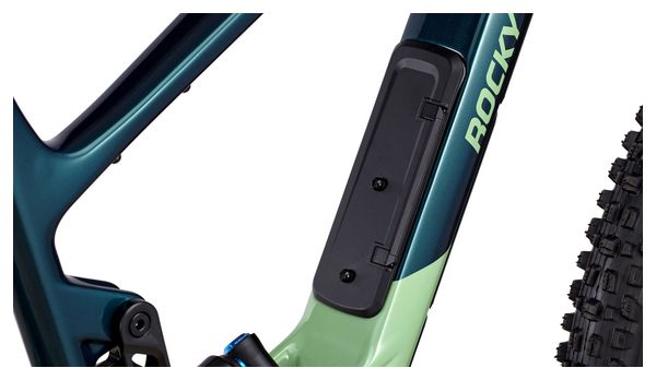 Rocky Mountain Altitude Carbon 90 Rally MTB a sospensione totale Shimano XTR 12S 27.5'' Blu Verde 2024